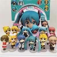 anime hatsune miku q version 6 5cm figure toy kawaii cartoon miku pvc action figurine model collection dolls desktop ornaments