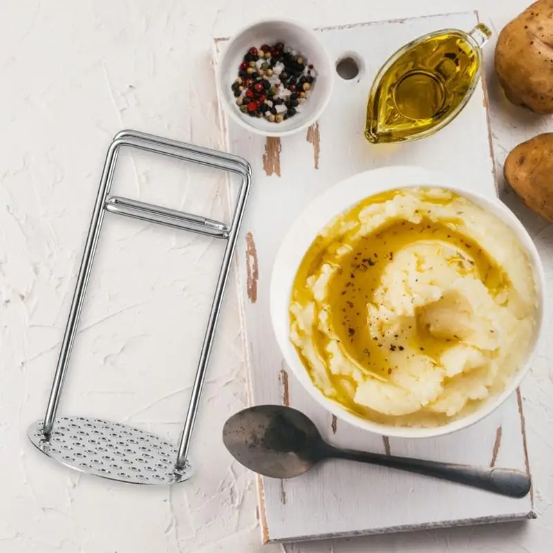 Стильная картофельная давилка из нержавеющей стали 304 пресс для чеснока