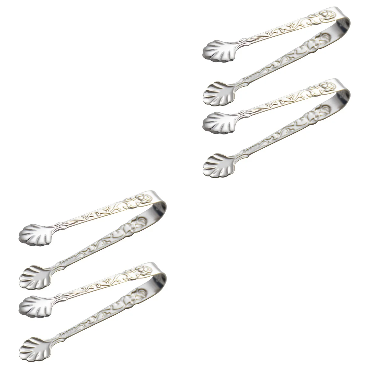 

Food Clip Kitchen Supplies Stainless Steel Sugar Tongs Serving Clips Clamp Mini Foods