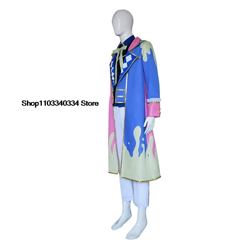 Kamishiro Rui Cosplay Costume Wig Anime Project Sekai Colorful Stage! Halloween Party Outfit Purple for Men Women