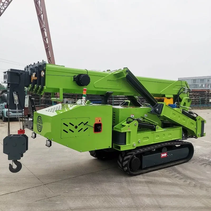 Заводская поставка мобильный мини-кран-паук с длинной рукояткой