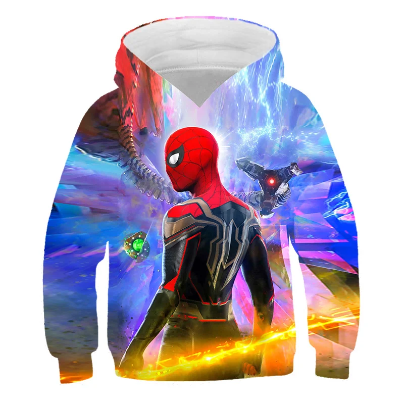 

Marvel 1-14T Spider Man Hulk Boys and Girls Hooded Sweatshirt, Winter Sweatshirt, Toddler Top, Children's Fashion Sweatshirt