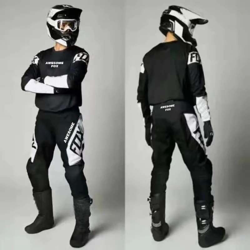 

Men 180/360 Motocross Racing Pants and Jersey Mountain Bicycle Offroad Trousers Downhill Motorbike MX Dirt Bike Atv Off Road UTV