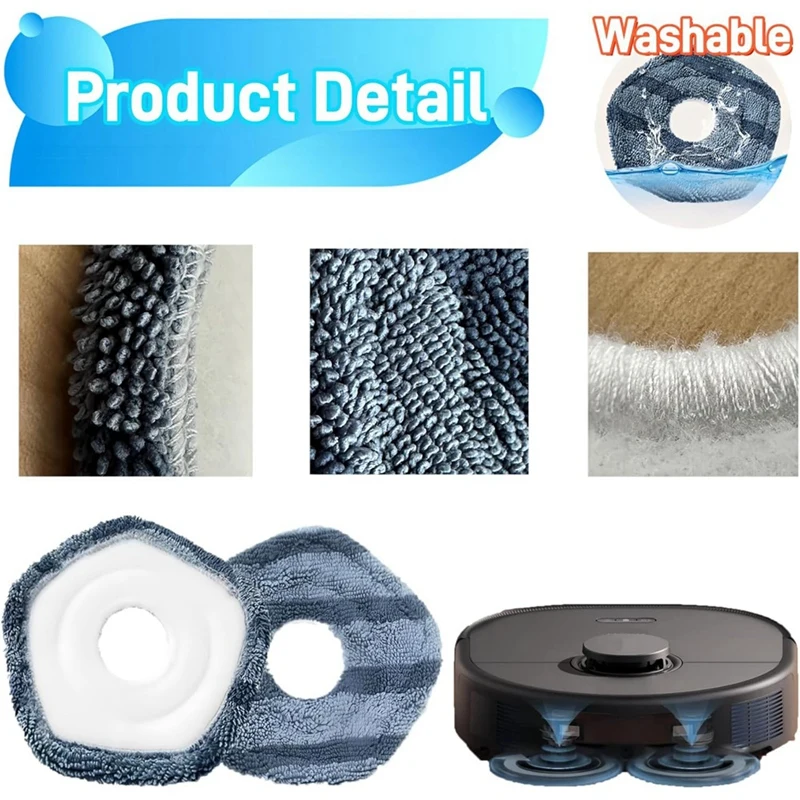 Комплект аксессуаров для замены Eufy X10 Pro Omni основная щетка пылесоса тканевые