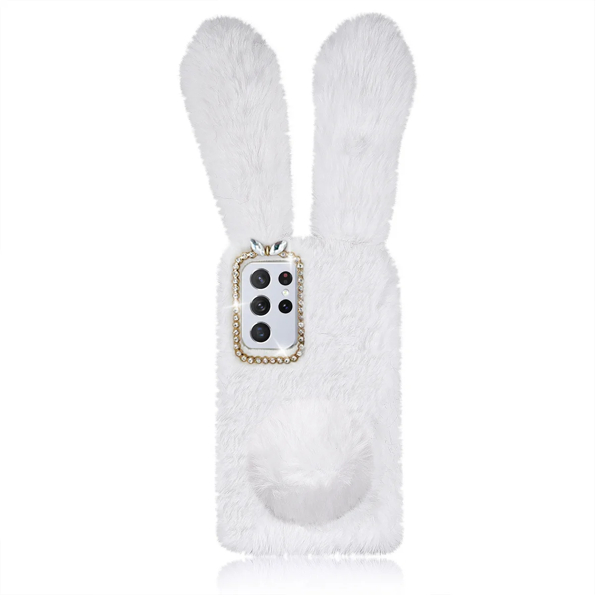 

Case S21 Cover Ultra Shell Protecting Accessory Interesting Plush Cellphone 5G