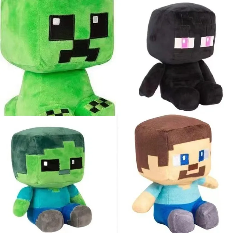 20 см Minecraft Creeper кукла аниме персонаж настольный автомобиль для спальни аксессуары