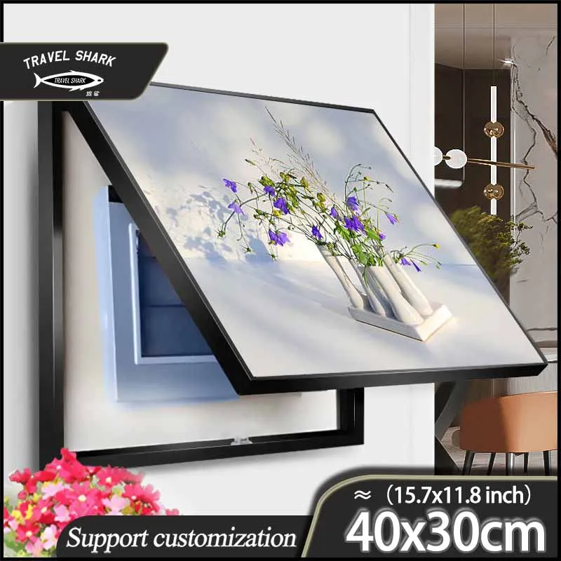 

Путешествия акула электрический счетчик коробка декор живопись плакат с картинами рамка стены книги по искусству печать дома гостиная дек...