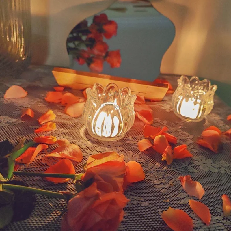 S Home Decoration Vintage Ornaments Photography Posing Props Romantic Wedding Candle Holder