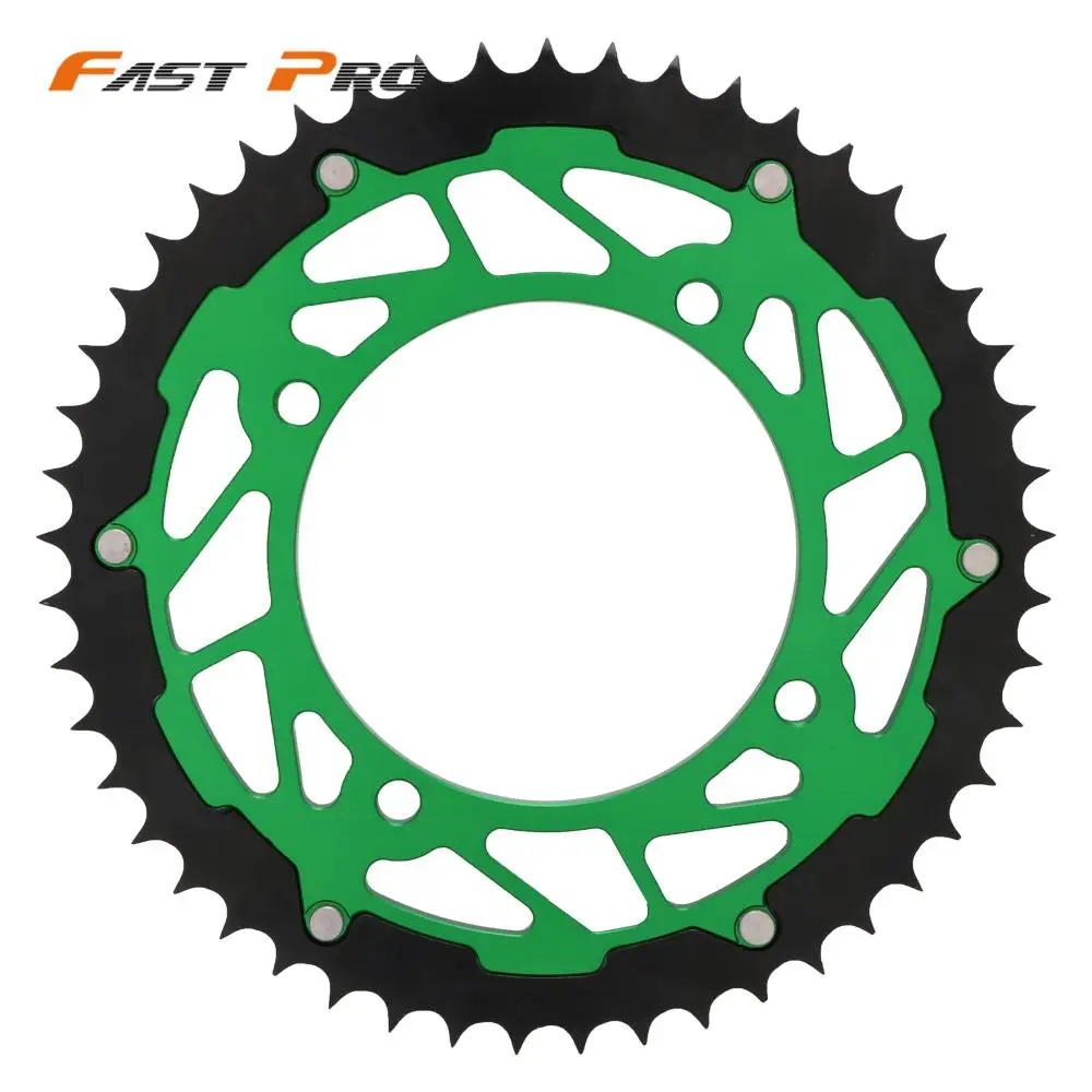 Motorcycle CNC Rear Chain Sprocket For Kawasaki KX80 1986-2000 KX85 2001-2020 KX100 1989-2021 KX 80 85 100