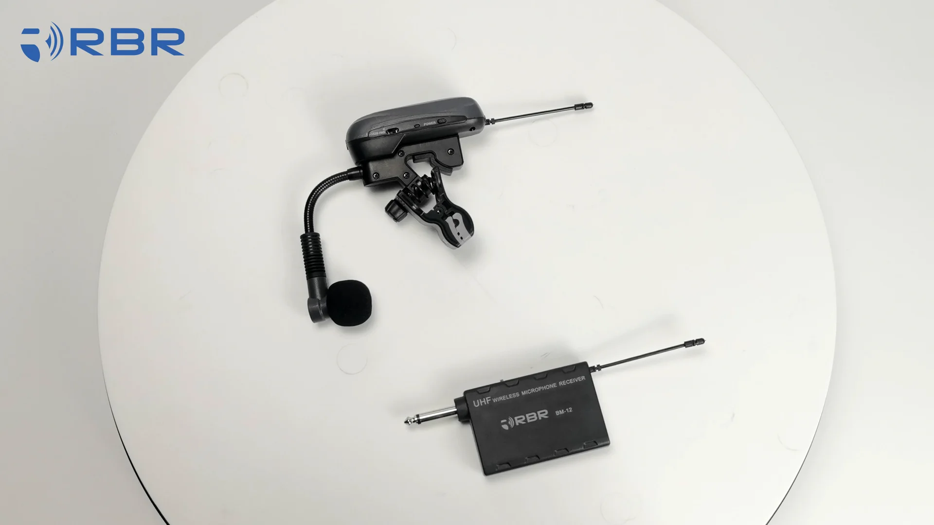 

Portable bm12 saxophone wireless instrument microphone