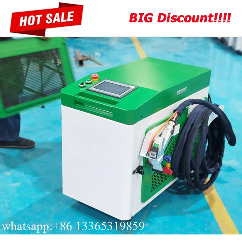 

Industrial Laser Cleaning Machine Fiber Laser Metal Cleaner With Laser Rust Removal 1000W 1500W 2000W