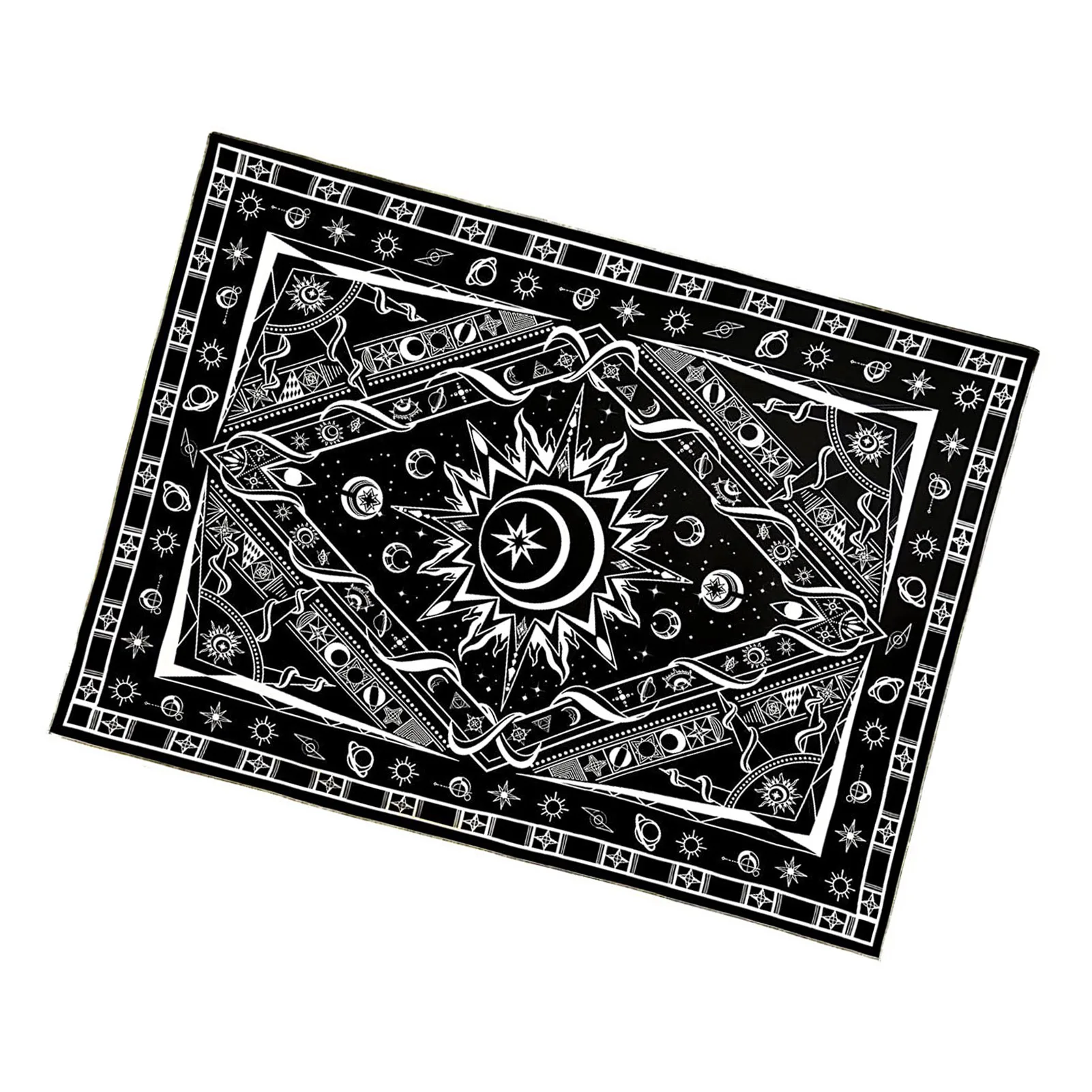 Гобелен на стену с рисунком мандалы | в стиле бохо солнце луна мандала Звездные