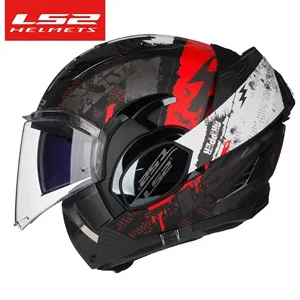 LS2 Valiant 2 Motorcycle Helmet ls2 ff900 capacete de motocicleta 180 degree back flip up helmet casco moto casque