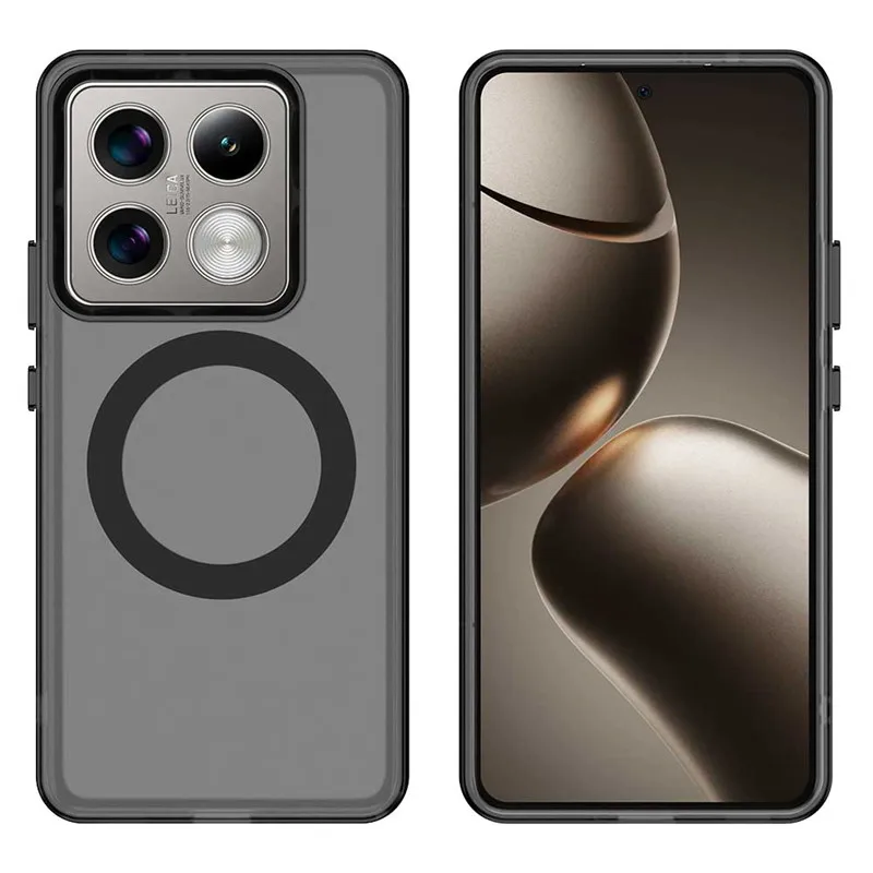 Роскошный чехол Magsafe ярких цветов для Xiaomi 14 T Pro 5G Mi Mi14T Xiaomi14T магнитные