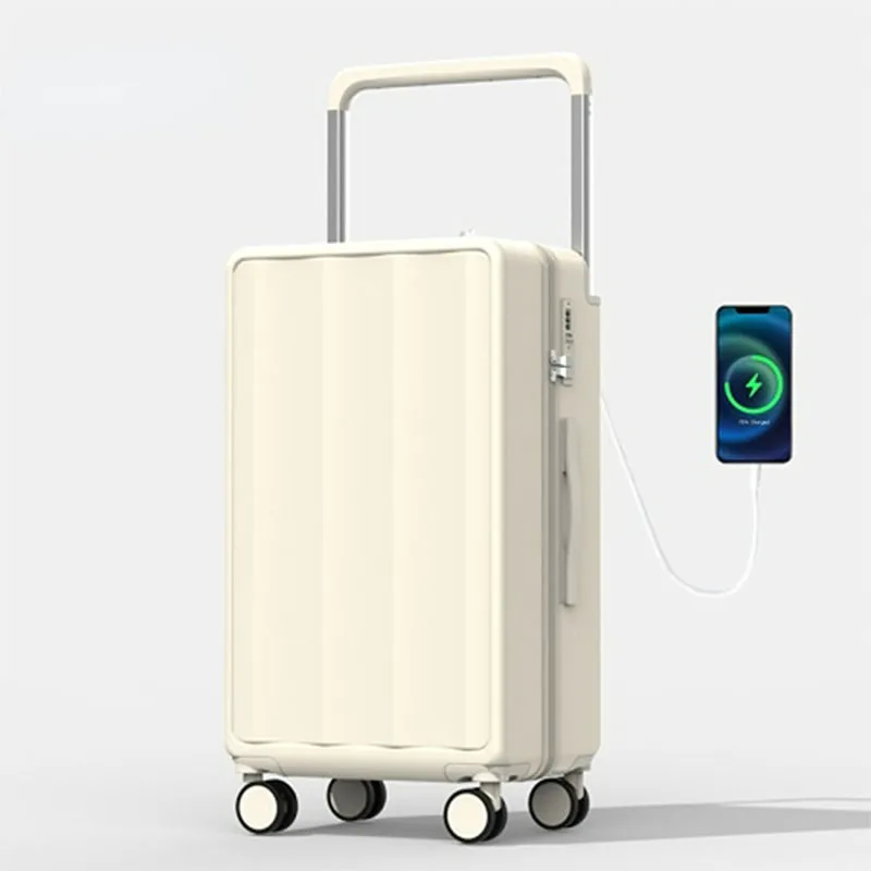 

Female Multifunctional Suitcase Travel New Large Capacity Senior Sense Wide Trolley Luggage Wear-Resistant S15188-S15198 C1