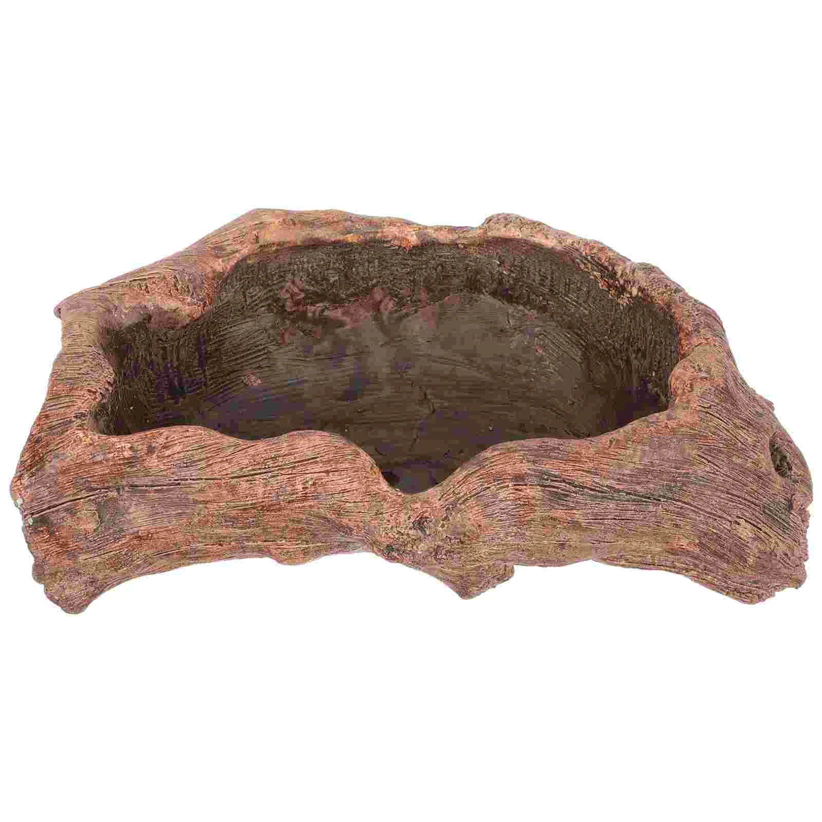 

Flower Pot Root Sculpture Shaped Planter Succulents Plants Pot Home Desktop Decor