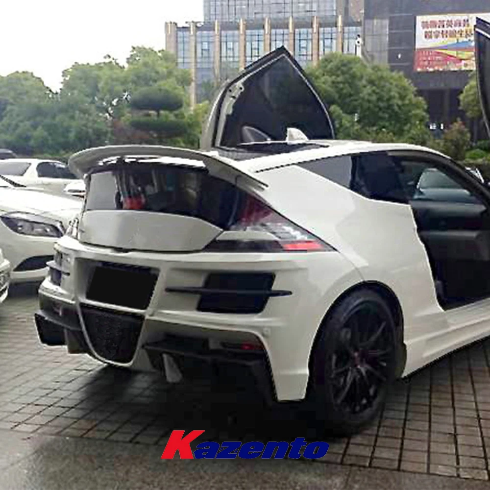 Фото Спойлер заднего крыла из стекловолокна, неокрашенный в стиле SBLK для Honda CRZ 10,2-1,8 CR-Z ZF1 №4