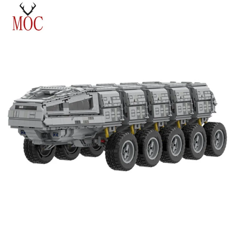 

MOC-61683 Juggernaut Transport Tanks Building Blocks Kit Imperial Refinery Cargo Ship Car Truck Lorry Brick Model DIY Kid Toy