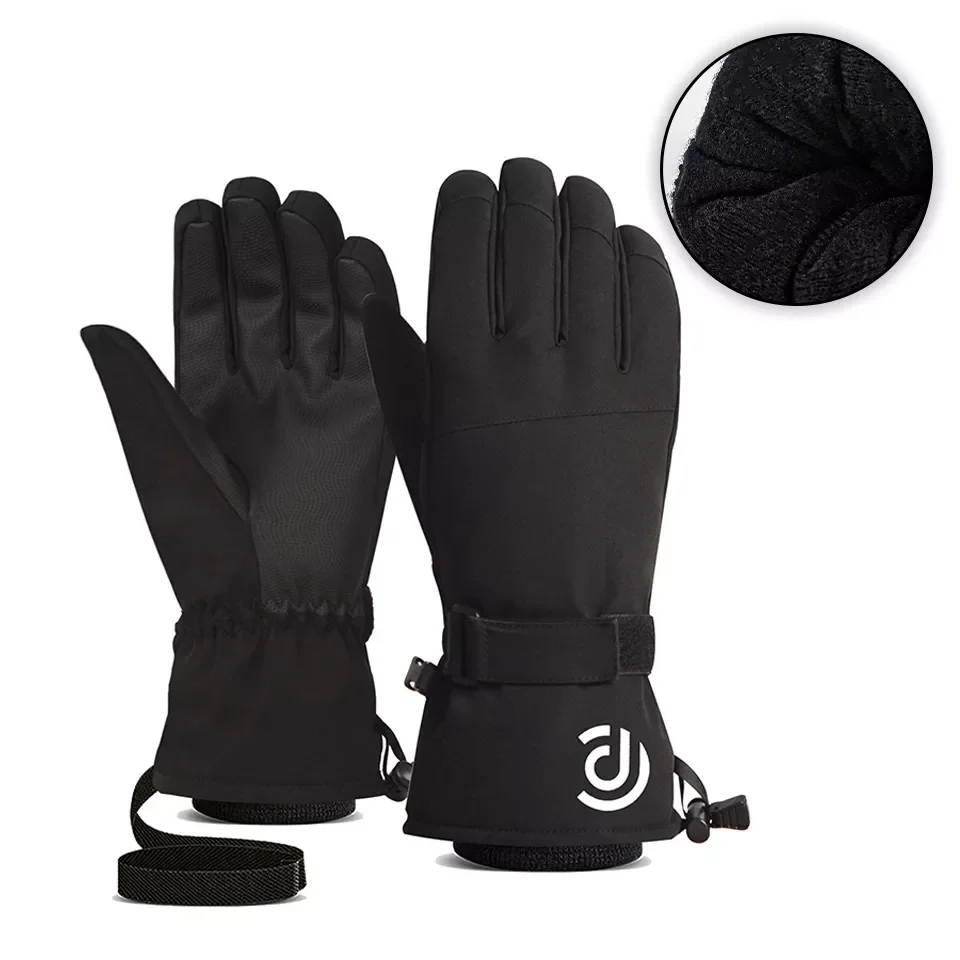 

Outdoor Winter Full Finger Ski Gloves Waterproof Wear-resistant Men Women Touchscreen Windproof Snowboard Warmth Gloves
