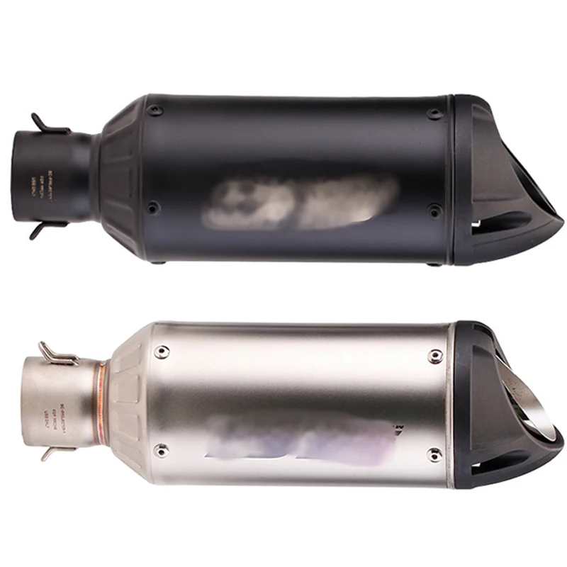 

Motorcycle Modified Duckbill Exhaust Pipe 51mm FOR Kawasaki Z900 Z400 KTM390 GSX-250R Stainless Steel modified exhaust