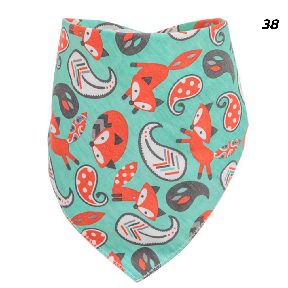 

Детский хлопковый слюнявчик, моющийся двухслойный тканевый слюнявчик для младенцев, аксессуары для мальчиков и девочек, пуговицы, треуголь...