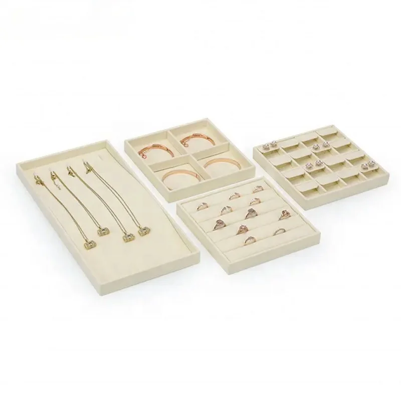 На заказ. VANLOCY Королевское ожерелье кольца браслет стенд из микрофибры ювелирные