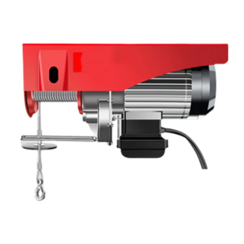 

PA300 Household Miniature Electric Hoist Crane 220V/650W Portable Remote Control Jack with Wire Flat Winch Jack High Copper Core