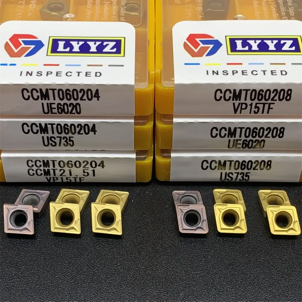 Сверхнизкая цена 10 шт. CCMT060204 CCMT060208 VP15TF UE6020 US735 внутренний круглый фрезерный