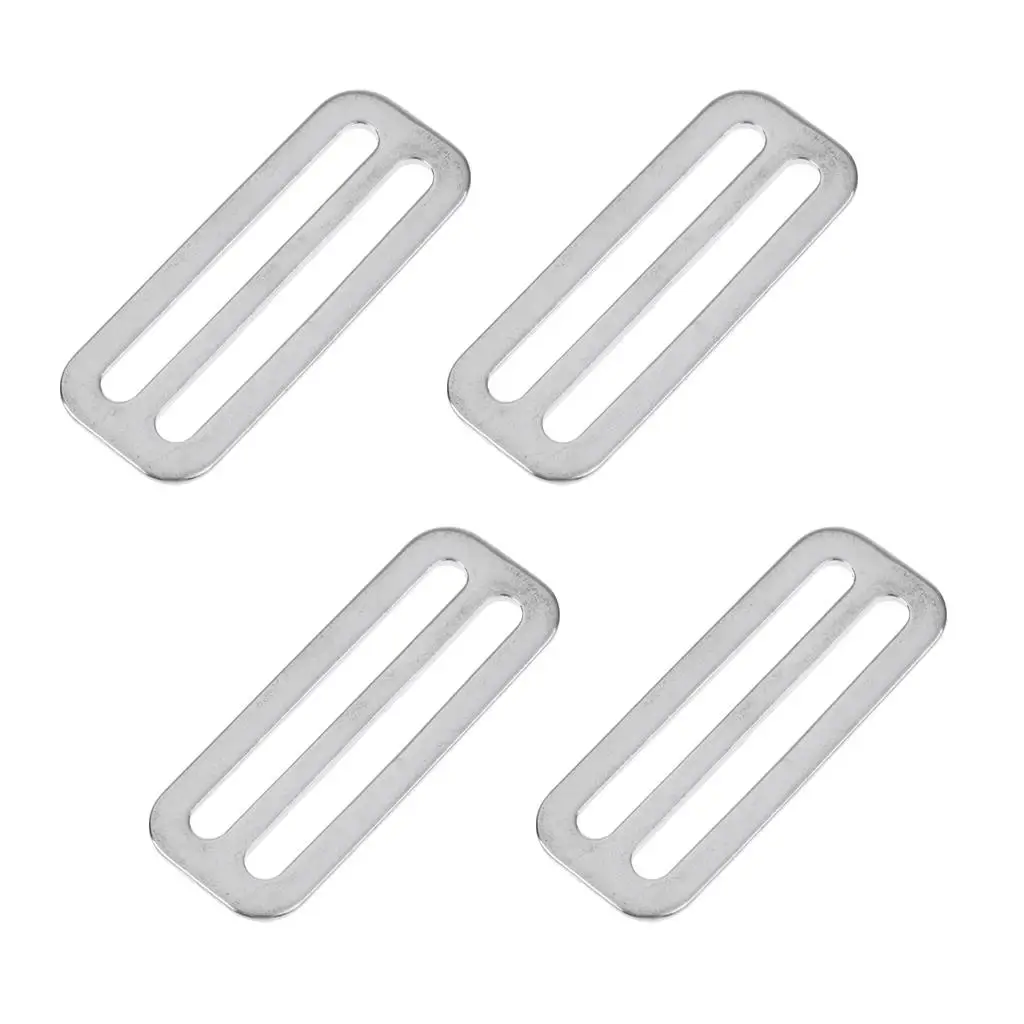 

4 Pieces Scuba Diving 2 "Weight Sled Stainless Steel Stopper Keeper
