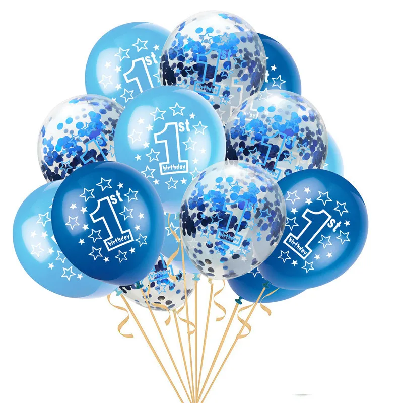

Confetti Number Balloon Latex Birthday Balloon Baby Shower Happy Birthday Party Anniversary Decoration Princess Birthday Balloon