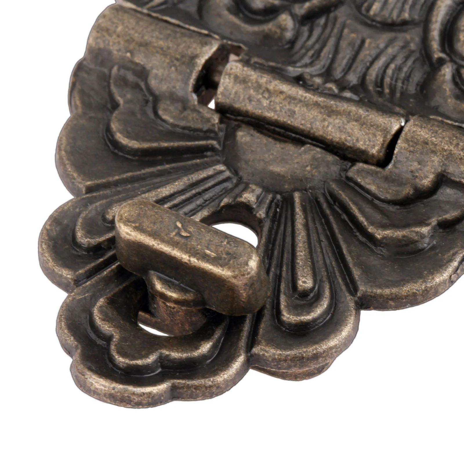 1 шт. Античный чемодан в стиле ретро винтажная декоративная защелка деревянная