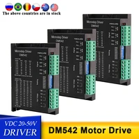 free shipping driver dm542 stepper motor controller 18 48 vdc max 4 2a for 57 86 series motor 2 phase stepper motor