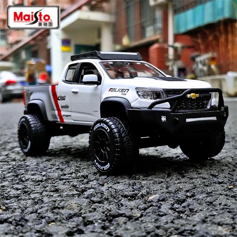

Maisto 1:27 2017 Colorado ZR2 Alloy Car Model Diecast Metal Toy Off-Road Vehicles Car Model Simulation Collection Kids Toys Gift