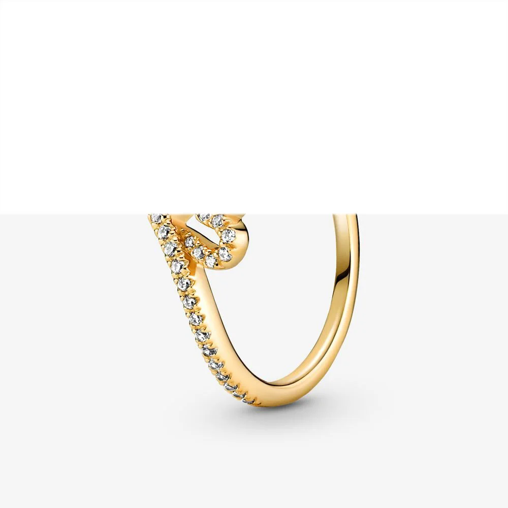 

2022 Spring Fashion High Quality Jewelry Timeless Wish Sparkling Heart Ring