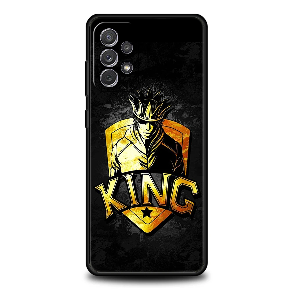 Crown King And Queen Silicone Case For Samsung Galaxy A32 A52 A13 A22 A72 A51 A71 A41 A11 A31 A21S 5G Luxury Phone Cover Shell