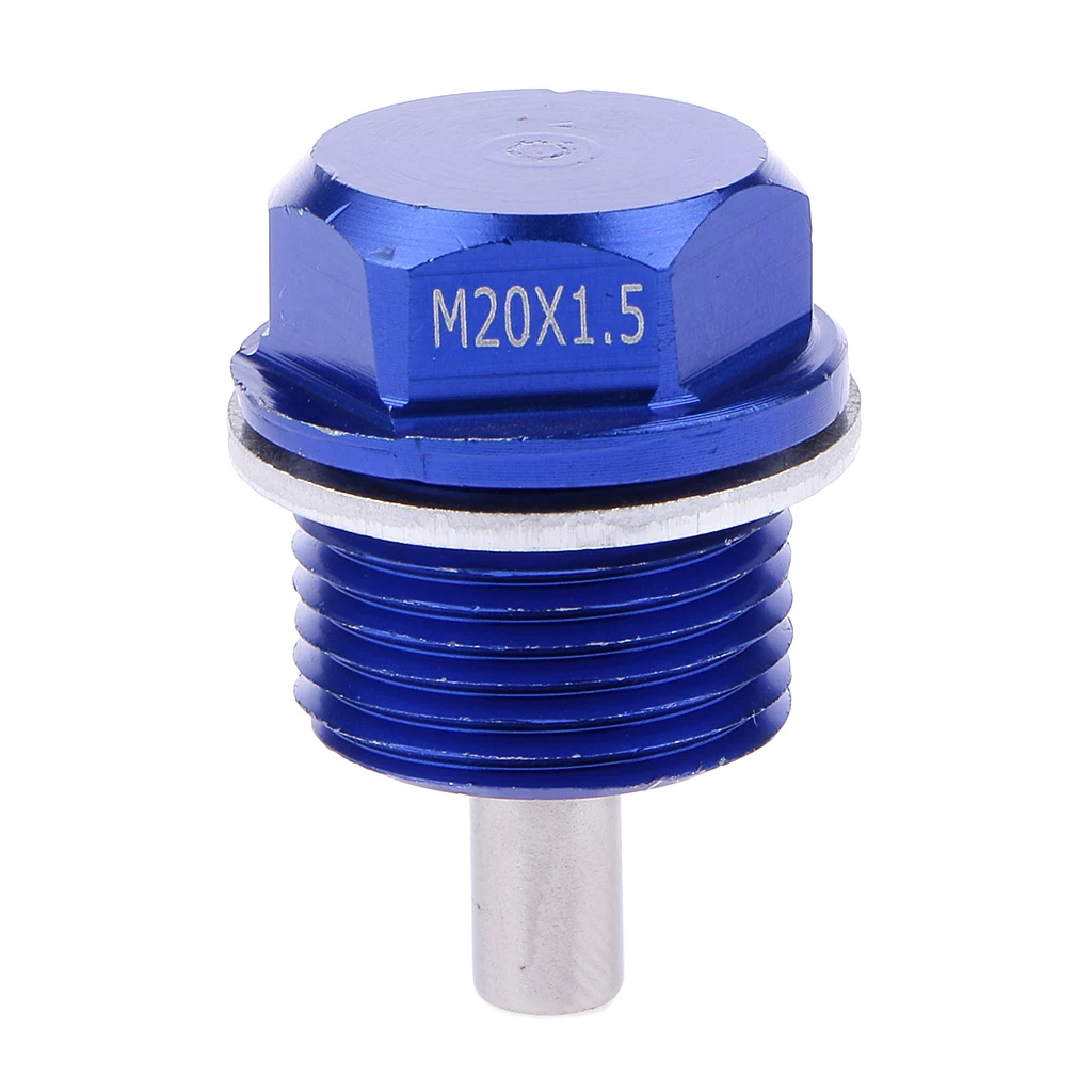 M20X1.5 Анодированный магнитный масляный поддон двигателя/пробка сливного болта