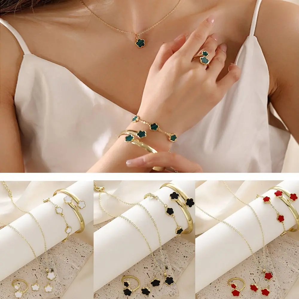 Модный комплект ювелирных изделий из сплава лазерное металлическое ожерелье с