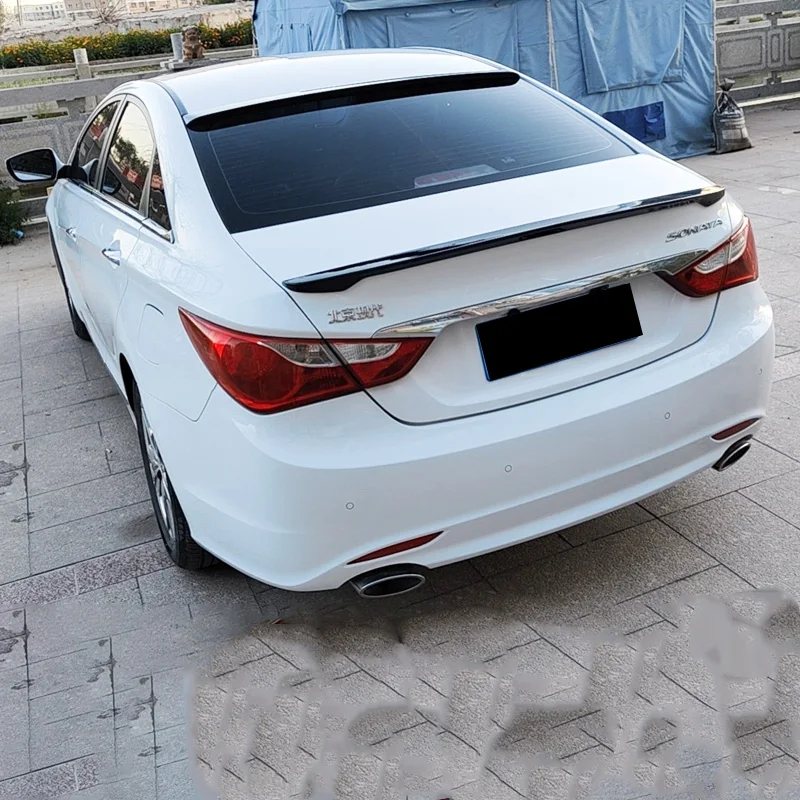 Для Hyundai Sonata 2011 2012 2013 2014 Задняя Крышка багажника автомобильный спойлер Крылья