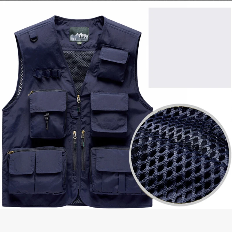 2022 реальный цвет мужской жилет для активного отдыха походов рыбалки охоты