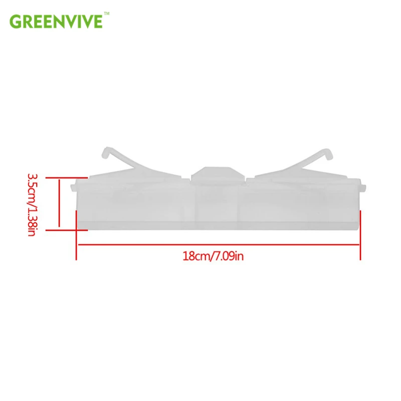 10PCS/lot Bee Hive Beetle Trap clear Plastic Reusable Blaster for Beekeeping Helper Supplies Tools |