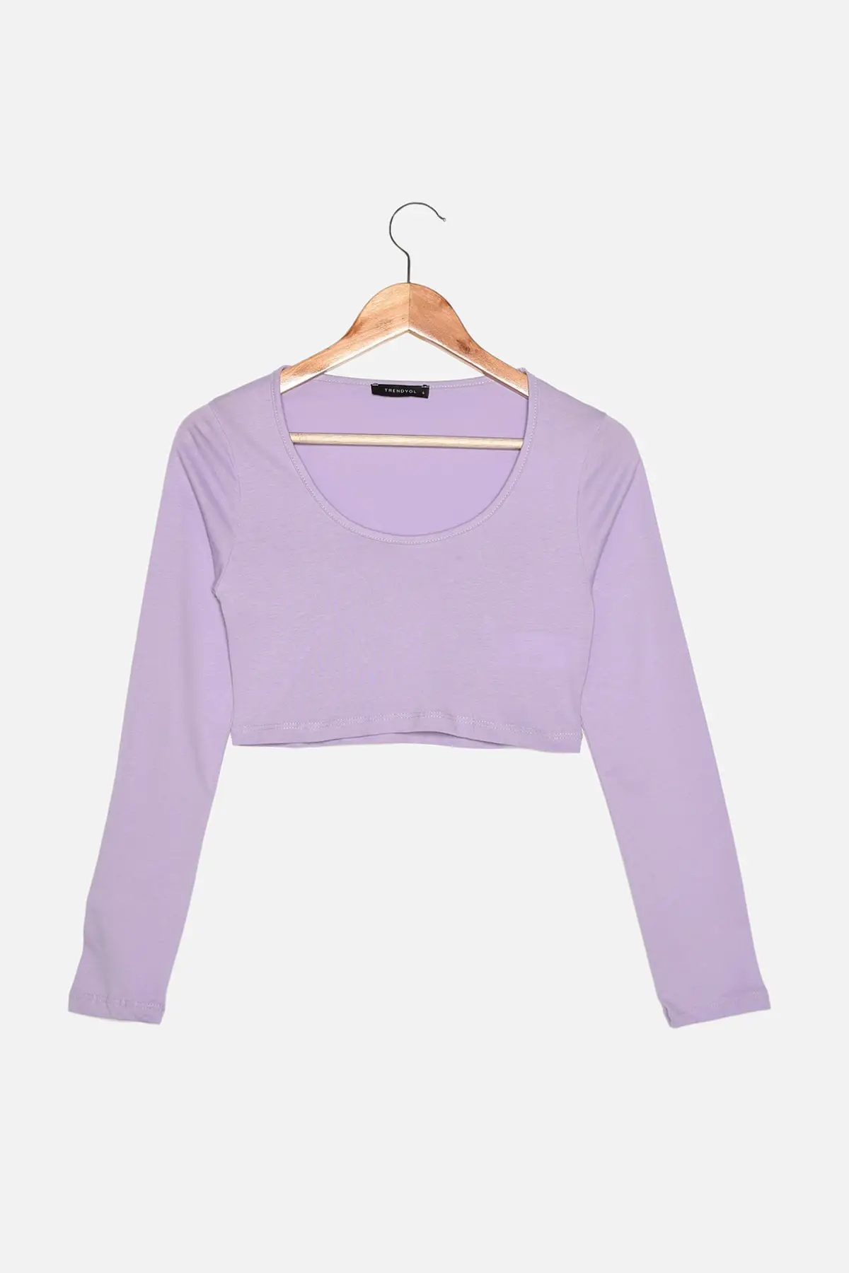 

Trendyol Square Collar Crop Knitted Blouse TWOAW22BZ0681