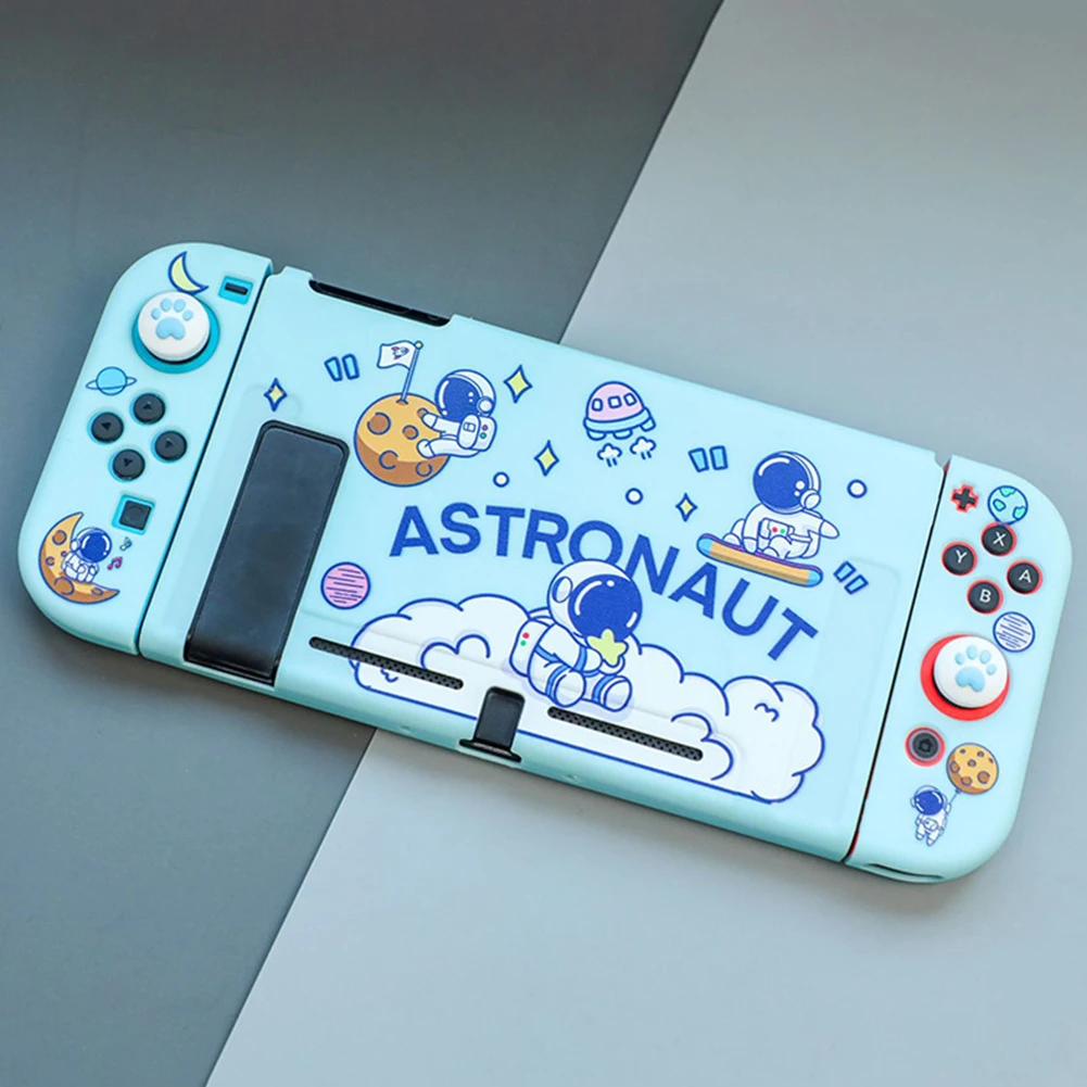 

Game Consol Protective Case Shell for NS Switch Game Console Controller Cover Thumb Grip Set Gaming Accessories