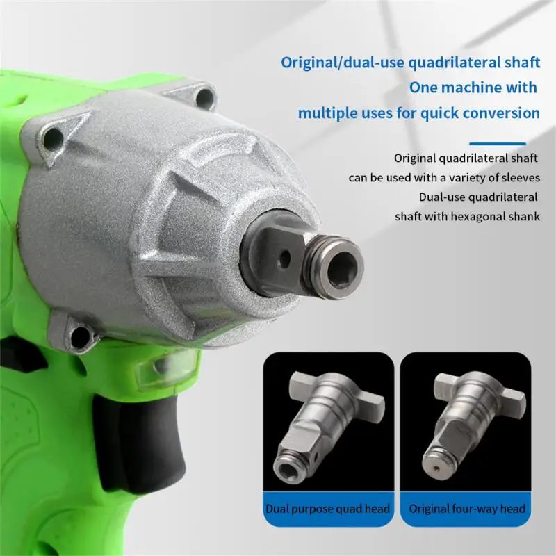 

Electric Wrench Adapter Electric Brushless Impact Wrench Single/Dual Use Cordless Wrench Part Power Accessory Shaft Accessories