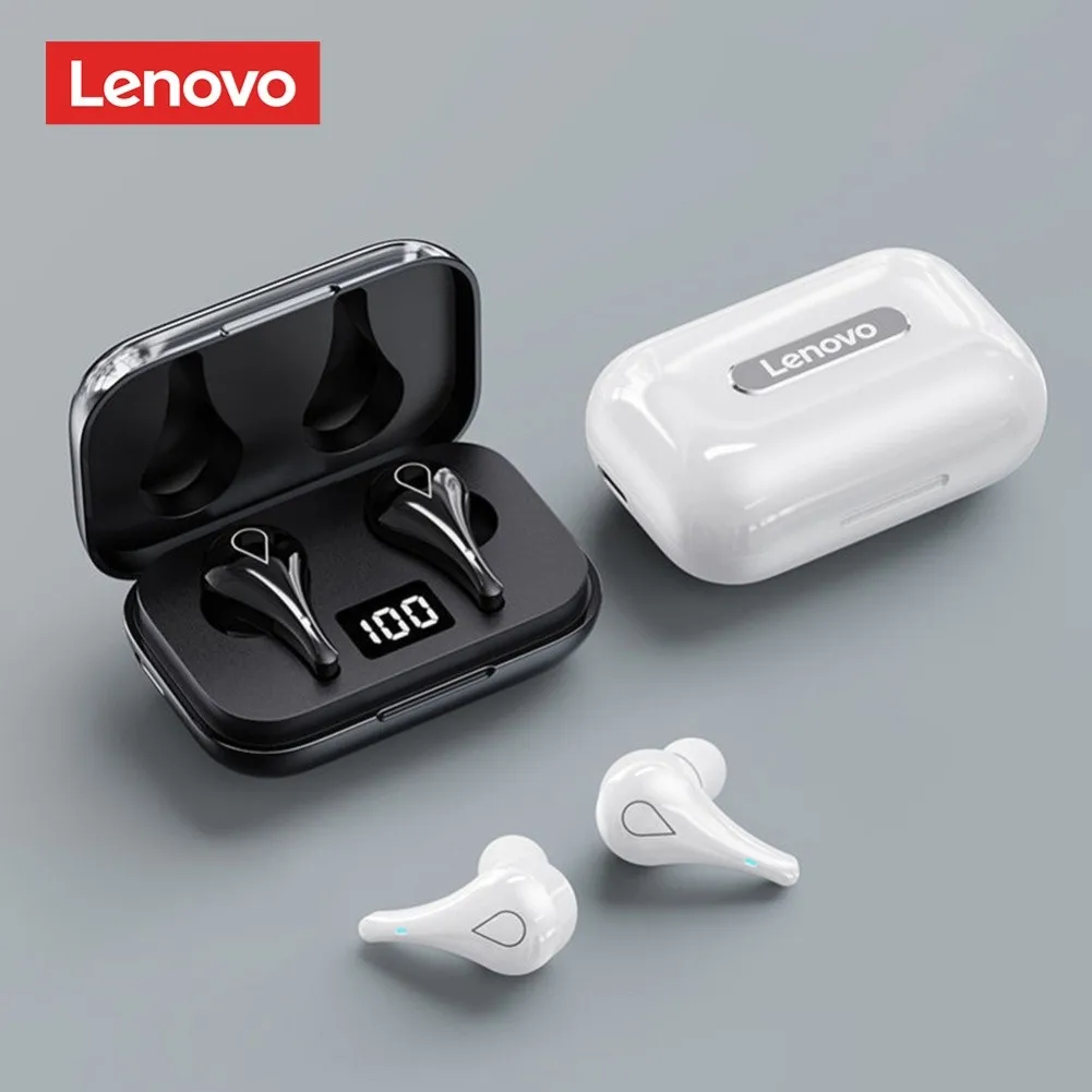 

Original Lenovo Lp3 Tws BT5.0 Headphones Sports Waterproof Headphones Led Display In-ear Gaming Earbuds HiFi Sound Quality Game