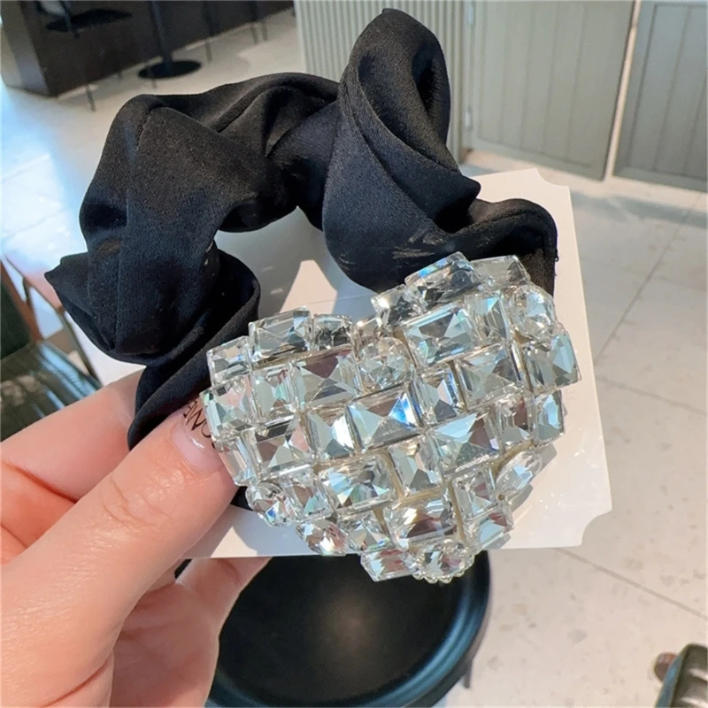 

Heart Hair Tie Hair Rope Ponytail Holder Scrunchie Hair Style Tool