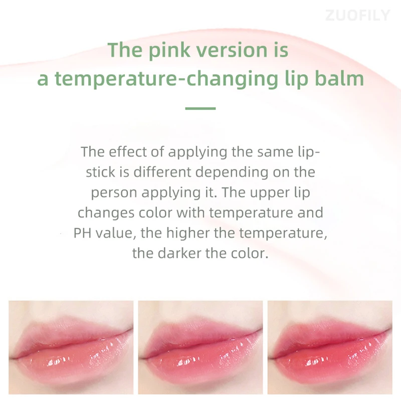 Свежий бальзам для губ с вазелином база меняющее цвет масло увлажняющий