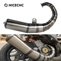 for honda dio af18 af25 90 125cc motorcycle exhaust pipe system muffler stroke size 54 5mm