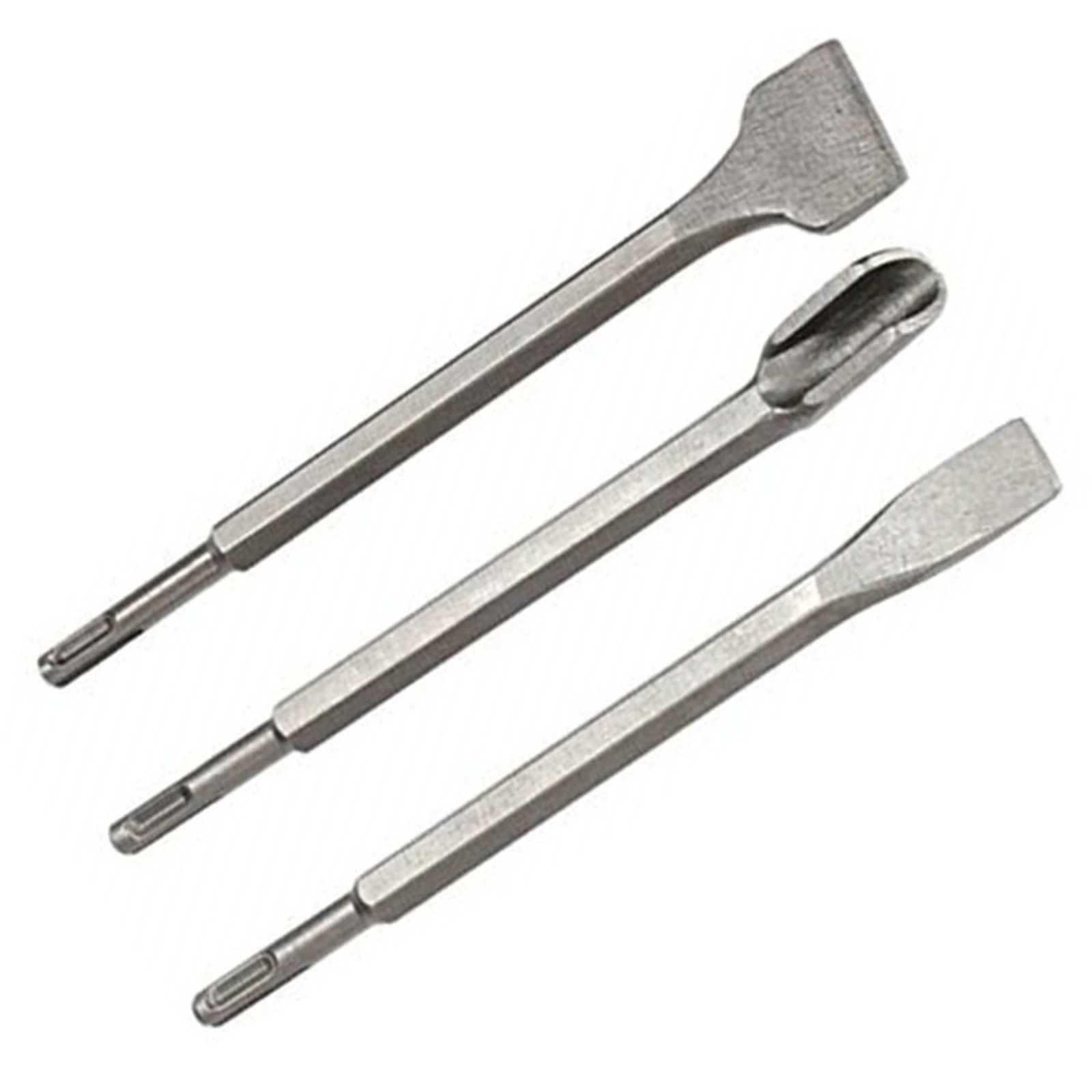 

Steel Electric Hammer Drill Bit Point/Groove/Flat Chisel Masonry Tools Set For Woodworking Concrete Wall Rock Hammer Chisel