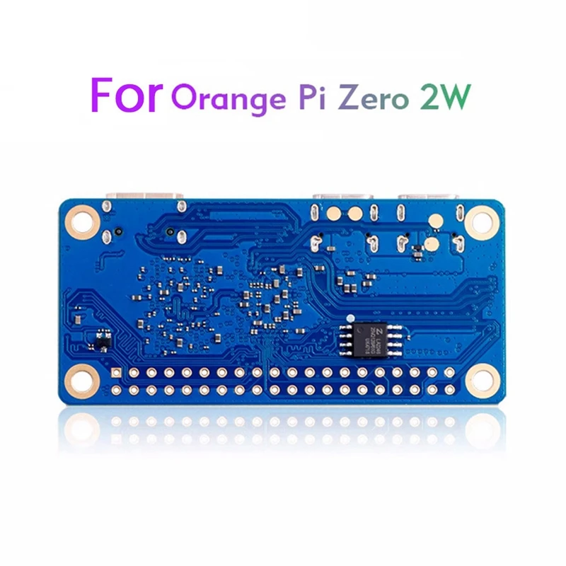 Для Orange Pi Zero 2 Вт макетная плата RAM + радиатор DDR4 мини-ПК H618 Wi-Fi5 Bluetooth5.0 поддержка 4K