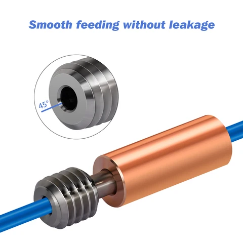 Горло для 3D-принтера Ender 3 CR-10 Kee Pang биметаллическое 1,75 мм